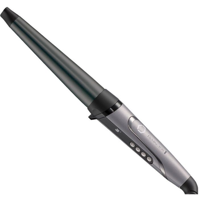 Плойка Remington ProLuxe конусная , темп.режимов-9, D-19-32mm, 130-210С, керамика, серебристый