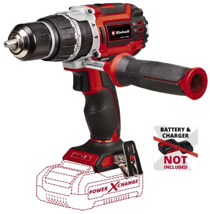 Шурупокрут-дриль ударний акумуляторний Einhell Professional TP-CD 18·60 Li-i BL - Solo PXC 18В 60Нм 0-500·0-2000об/хв 1.37кг без АКБ та ЗП