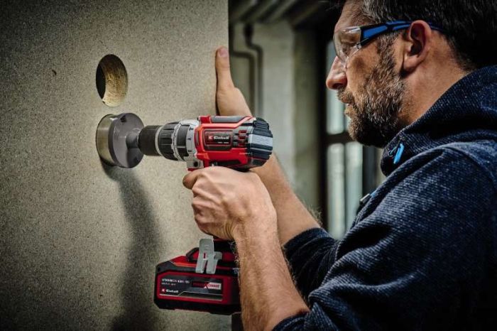 Шурупокрут-дриль ударний акумуляторний Einhell Professional TP-CD 18·60 Li-i BL - Solo PXC 18В 60Нм 0-500·0-2000об/хв 1.37кг без АКБ та ЗП
