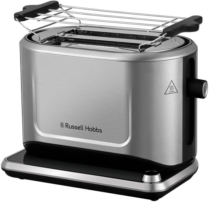 Тостер Russell Hobbs Attentiv 2 Slice 1500Вт, разморозка, подогрев, металл