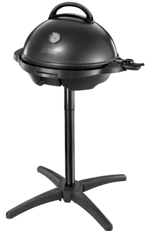 Гриль Russell Hobbs барбекю Indoor Outdoor 2400Вт, темп. режимів-5, діаметр- 43.5см, з`ємні пластини, метал, чорний