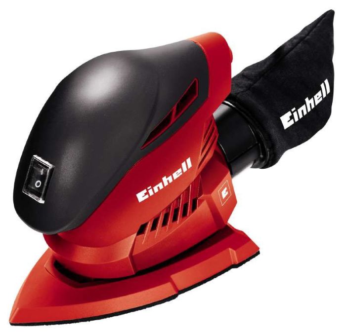 Шлифмашина вибрационная Einhell TH-OS 1016, 100Вт, 150х150х100мм, 24000об/мин, 1 кг