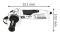 Шлифмашина угловая Bosch Professional GWS 19-125 CI, 125 мм, 1900 Вт, 11500 об/мин, 2.5 кг