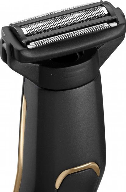Набір для стрижки Babyliss, для бороди, вусів, голови, носа і тіла, акум., вібраційний мотор, насадок-10, сталь, чорний