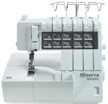 Коверлок MINERVA  , 120Вт, 20 оп., (5, 4, 3, 2-х ниткові шви), білий Minerva M4000CL