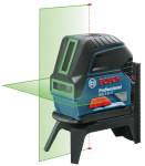 Нівелір лазерний Bosch Professional GCL 2-15G, до 15м, ±0.3мм/м, + RM1 + кейс, IP 54, зелений промінь