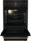 Плита Gorenje електрична склокерамічна, 70л, ExtraSteam, 50x60см, чорний