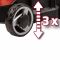 Аератор-скарифікатор акумуляторний Einhell GC-SC 18/28 Li-Solo 18В 28см ножі 12шт 6.65кг без АКБ та ЗП