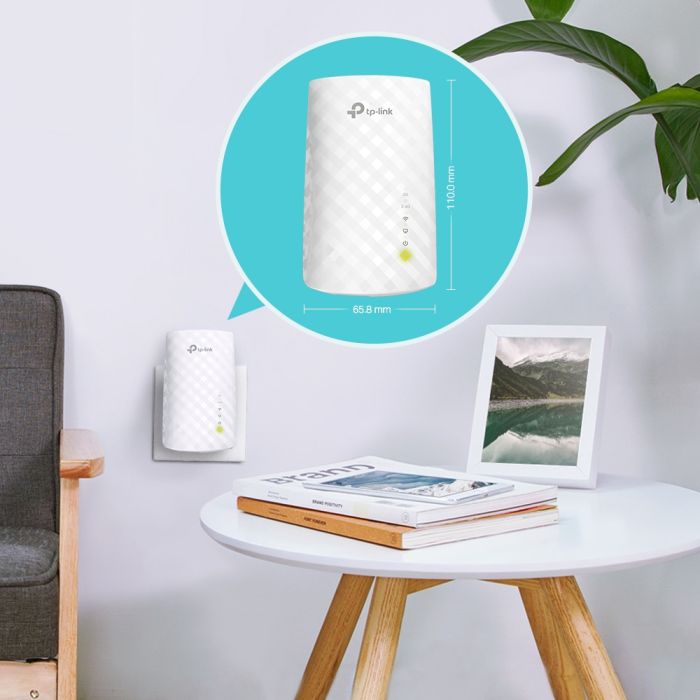 Розширювач покриття WiFi TP-LINK  AC750, 1xFE LAN, MESH TP-Link RE220