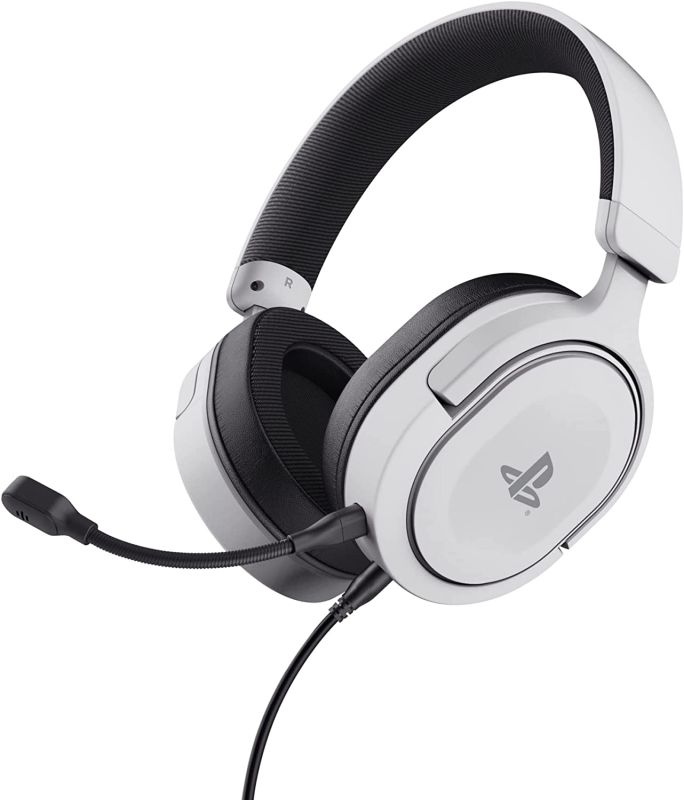 Гарнітура Trust GXT 498 Forta for PS5, 3.5мм, білий