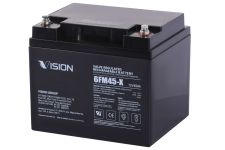 Акумуляторна батарея Vision FM, 12В, 45А•год, AGM