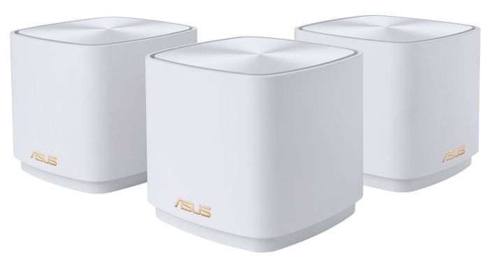 Система WiFi-Mesh ASUS ZenWiFi XD4 PLUS AX1800, 1xGE LAN, 1xGE WAN, 3мод, білий