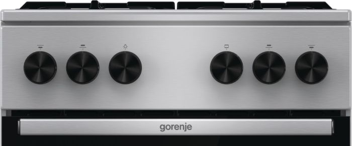 Плита Gorenje газова, 70л, 50x60см, чугун, нерж