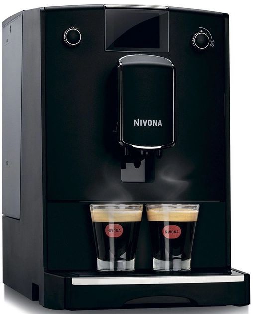 Кавомашина Nivona CafeRomatica 2.2л, зерно + мелена, автомат.капучинатор, авторецептів - 5, чорний