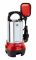Насос дренажний Einhell GC-DP 6315 N 630Вт, 17000л/год, вис. 8 м, глиб. 5 м, корпус нерж, 5.5 кг