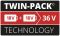 Акумулятор Einhell PXC Plus Twinpack 18В 2х5.2А·год 1.87кг