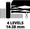 Газонокосилка аккумуляторная Einhell PXC GE-HM 18/38 Li 38см 45л 14-38мм 10.5кг (без АКБ и ЗУ)