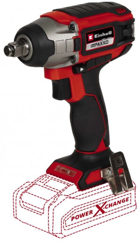 Гайковерт ударний Einhell Professional IMPAXXO 18/230 безщітковий PXC 18В 2900об/хв 230Нм 1.17кг без АКБ та ЗП
