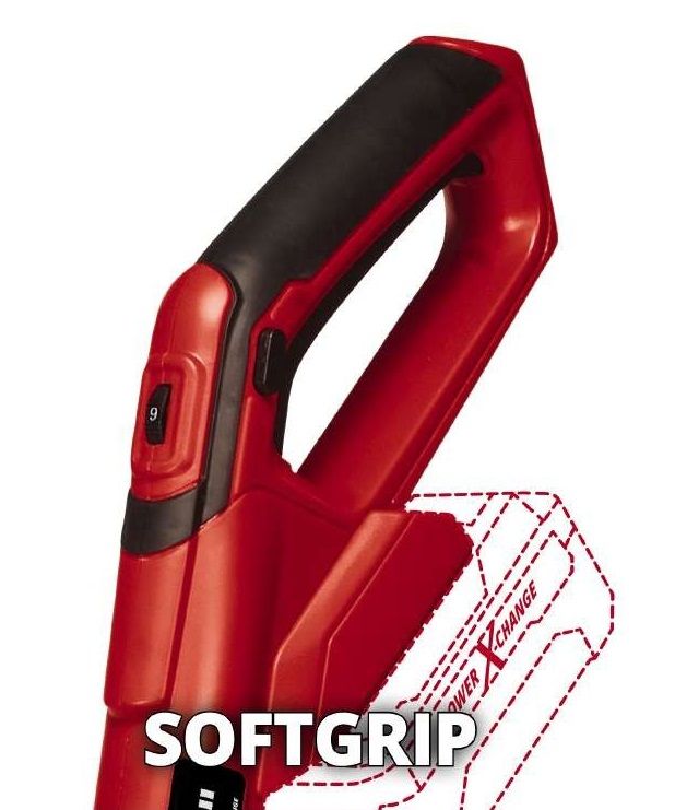 Культиватор аккумуляторный Einhell GE-CR 18/20 Li E - Solo, 18В PXC, ширина 20см, глуб. 20см, 3.85кг (без АКБ и ЗУ)