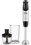 Блендер Tefal погружной Quickchef 1000Вт, 2в1, чаша-500мл, чопер-500, нержав-черный