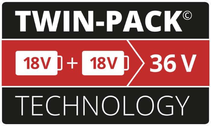 Набір акумулятора та зарядного пристрою Einhell Twincharger Kit PXC 2х18В 1х4.0А·год 2.2кг