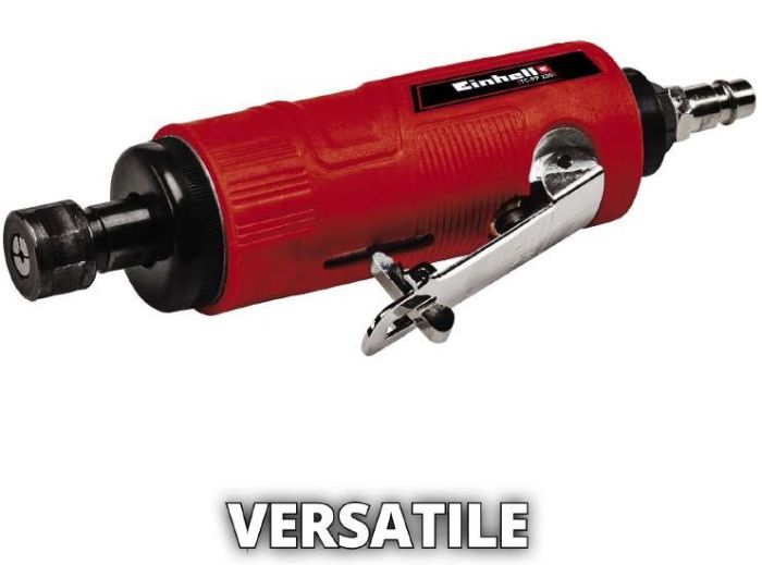 Шлифмашина прямая Einhell TC-PP 220 пневматическая, 6.3бар, 142 л/мин, 0.61кг