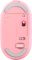 Мышь Trust Puck Rechargeable,  Ultra-Thin,  BT/WL,  Silent, Рожевий