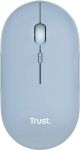 Мышь Trust Puck Rechargeable,  Ultra-Thin,  BT/WL,  Silent, Синій