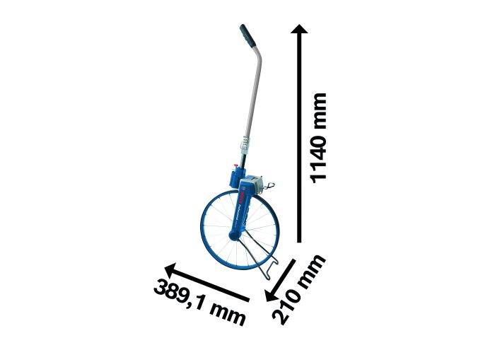 Курвіметр Bosch Professional GWM 40, D колеса 389.1мм