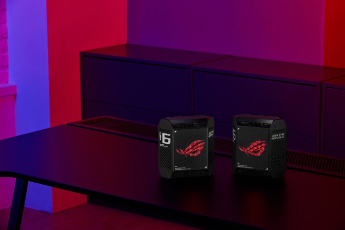 Система WiFi-Mesh ASUS ROG Rapture GT6 AX10000, 3xGE LAN, 1x2.5GE WAN, 1xUSB 3.2, 1мод, чорний