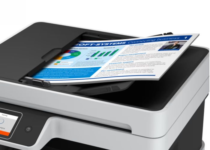 МФУ ink color A4 Epson EcoTank L6490 37_23 ppm Fax ADF Duplex USB Ethernet Wi-Fi 4 inks Pigment