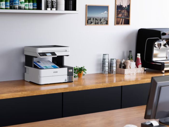МФУ ink color A4 Epson EcoTank L6490 37_23 ppm Fax ADF Duplex USB Ethernet Wi-Fi 4 inks Pigment