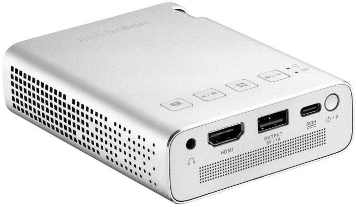 Проєктор портативний Asus ZenBeam E1R WVGA, 200 lm, LED, 1.2, WiFi