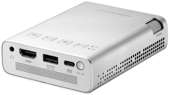Проєктор портативний Asus ZenBeam E1R WVGA, 200 lm, LED, 1.2, WiFi
