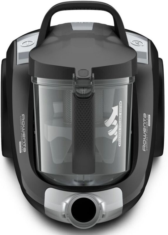Пилосос Rowenta контейнерний Compact Power XXL Classic + Kit, 900Вт, конт пил -2.5л, HEF system, чорний