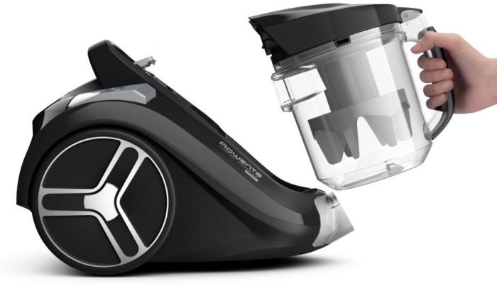 Пылесос Rowenta контейнерный Compact Power XXL, 900Вт, конт пыль -2.5л, HEF system, черный
