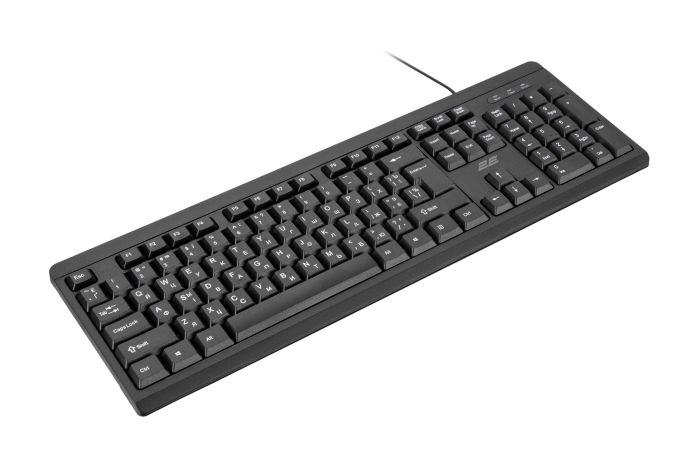 Комплект клавиатура и мышь 2E MK401 USB-A, EN/UK/RU, чёрный