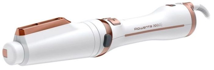 Фен-щетка Rowenta Brush Activ' Ultimate Care, 700Вт, режимов-3, иониз-я, хол. обдув, вращ. насадок, керамика, бело-золотой