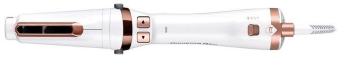 Фен-щетка Rowenta Brush Activ' Ultimate Care, 700Вт, режимов-3, иониз-я, хол. обдув, вращ. насадок, керамика, бело-золотой