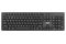 Клавиатура мембранная 2E KS260 106key, WL, EN/UK, чёрный