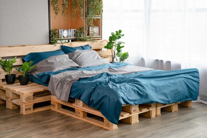 Пододеяльник Ardesto Mix&Match, 160х220см, 100% хлопок, сатин, синий