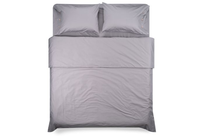 Пододеяльник Ardesto Mix&Match, 160х220см, 100% хлопок, сатин, серый