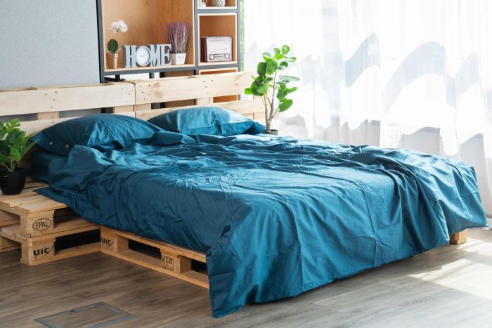 Пододеяльник Ardesto Mix&Match, 200х220см, 100% хлопок, сатин, синий