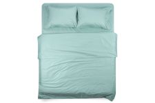 Простирадло Ardesto Mix&Match, 240х260см, 100% бавовна, сатин, зелений