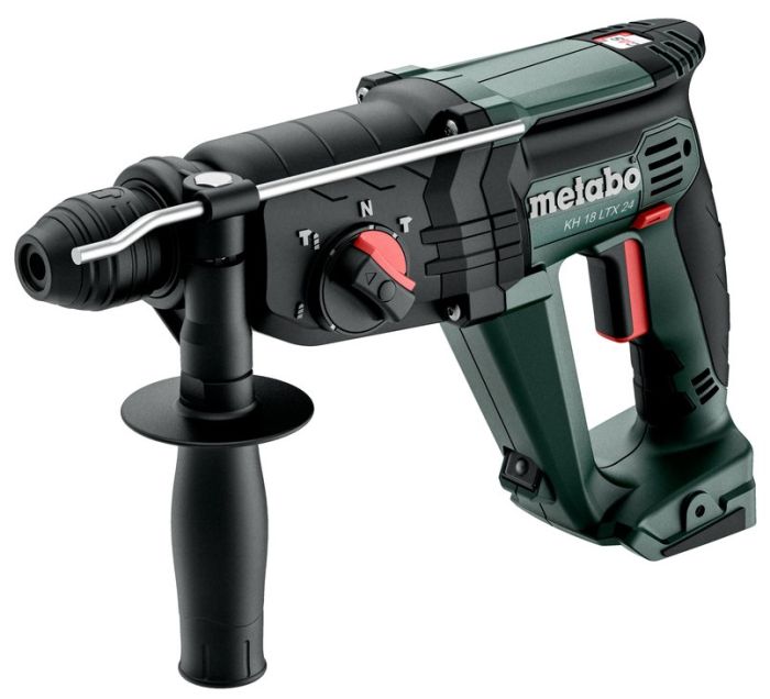 Перфоратор аккумуляторный Metabo KH 18 LTX 24, SDS-plus, 18В, 2.1Дж, 3 режима, 0-1400об•мин, 2.6кг, без АКБ и ЗП