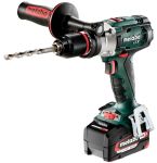 Шурупокрут-дриль ударний акумуляторний Metabo SB 18 LTX Impuls Li-Power 18В акб 2х4А·год 55·110Нм 0-500·0-1700об/хв 1.8кг