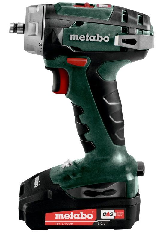 Шурупокрут-дриль акумуляторний Metabo BS 18 QUICK 18В 2х2А·год 24·48Нм 0-450·0-1600об/хв 1.4кг