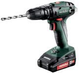 Шурупокрут-дриль акумуляторний Metabo SB 18 18В 2х2А·год 24·48Нм 0-450·0-1600об/хв 1.3кг