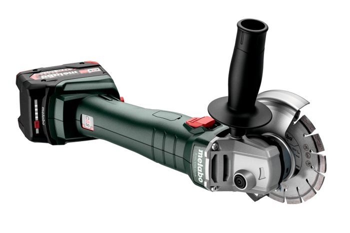 Шліфмашина кутова акумуляторна Metabo W 18 L 9-125 125мм 18В 2х4А·год 8500об/хв 2.3кг