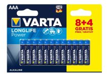 Батарейка Varta Longlife Power лужна AAA  блістер, 12 шт